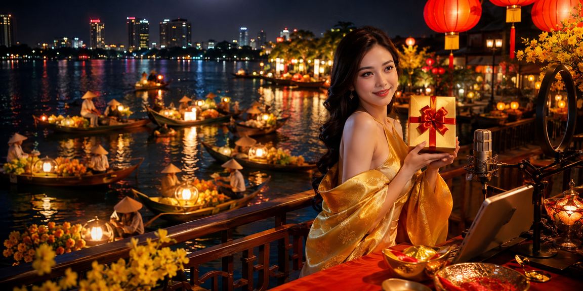 Không khí lễ hội Tết tại Hà Nội kết hợp cá cược thể thao và giải trí trực tuyến