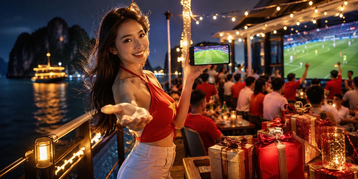 Người hâm mộ bóng đá tại Hà Nội theo dõi trận đấu và đặt cược thể thao trên điện thoại